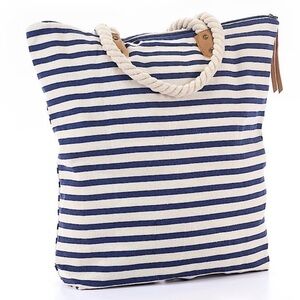 𝅺nwt Summer & Rose Nautical Tote Bag